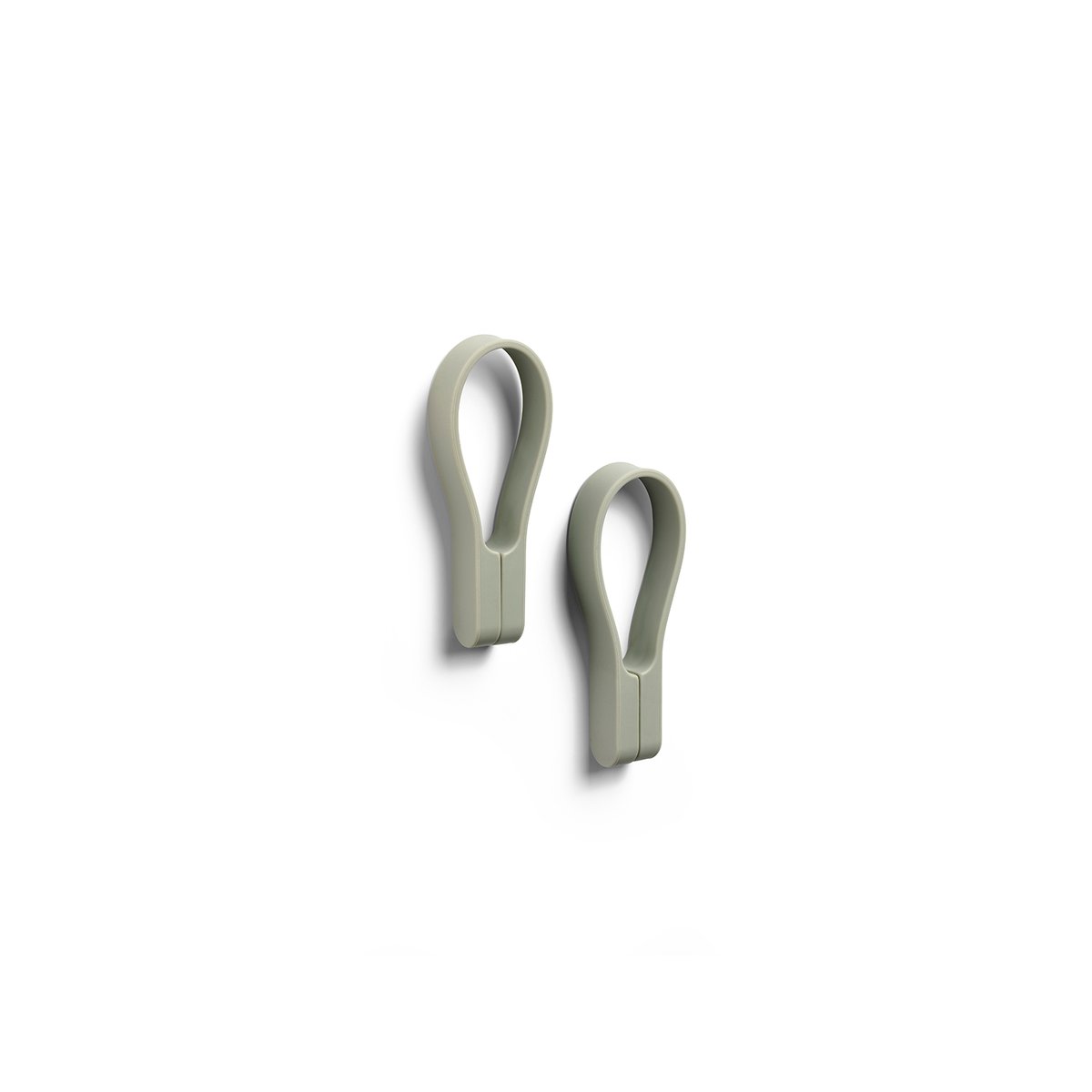 Lot de 2 sangles magnétiques pour serviette LOOP MAGNET eucalyptus, ZONE DENMARK