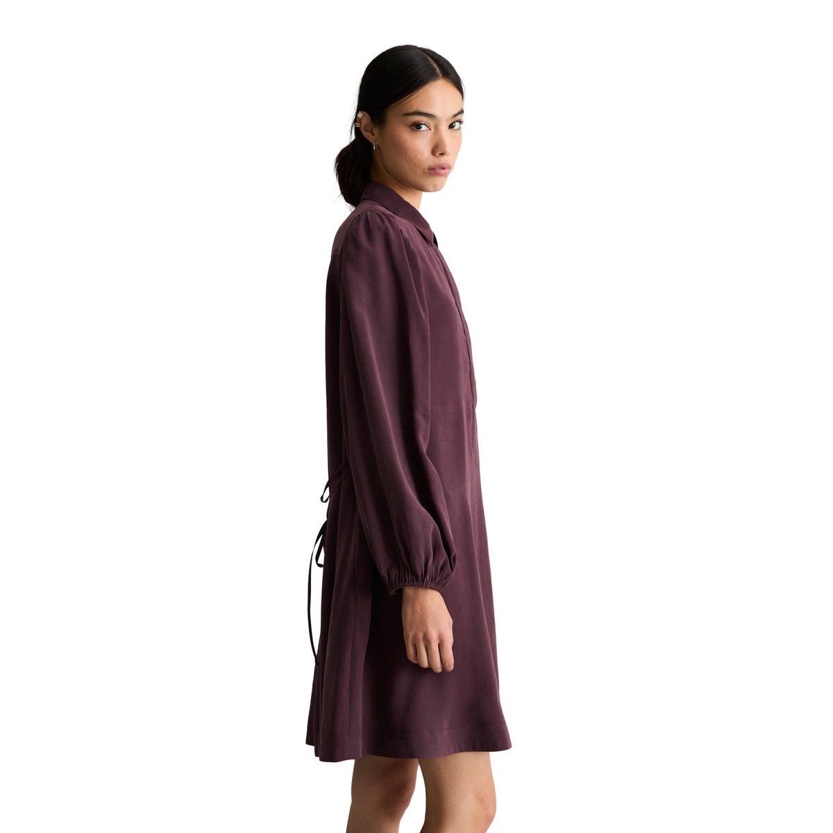 Robe évasée en TENCEL™ Modal rot, MARC O’POLO DENIM