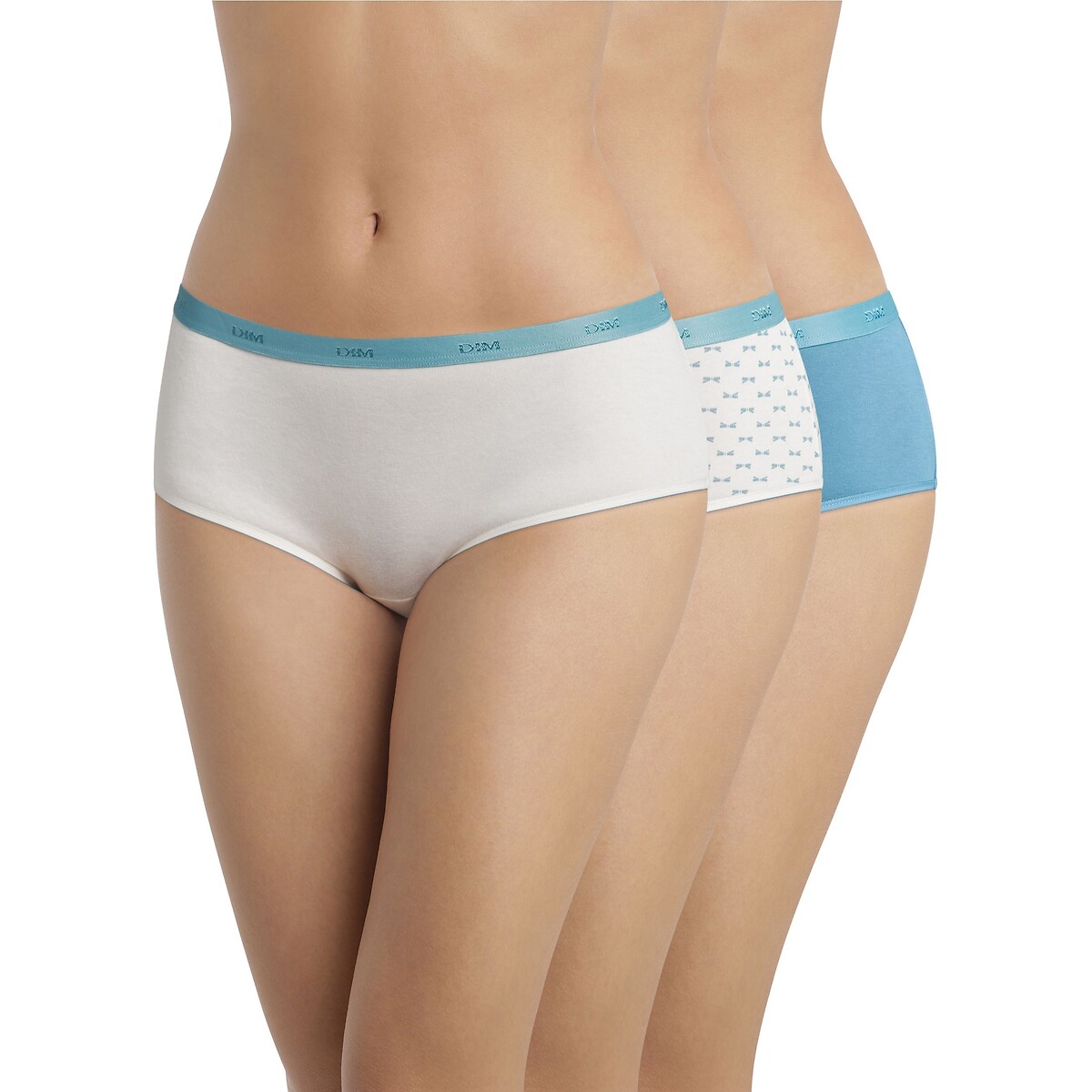 Confezione Da 3 Shorty In Cotone Elasticizzato Les Pockets Abbigliamento E Accessori Biancheria Intima Calze Intimo La Redoute