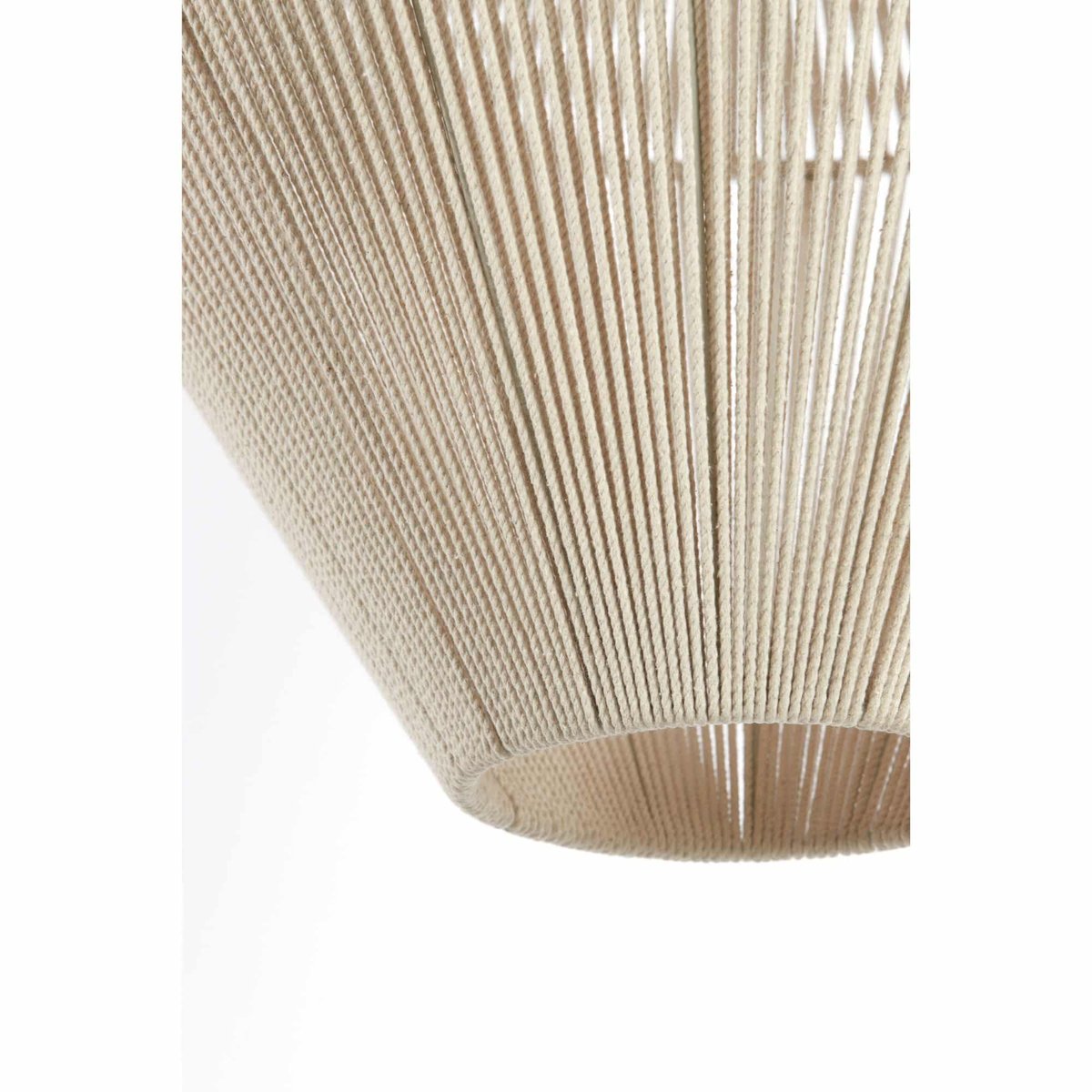 Lampe Suspendue Textiles FELIDA crème, LIGHT & LIVING 