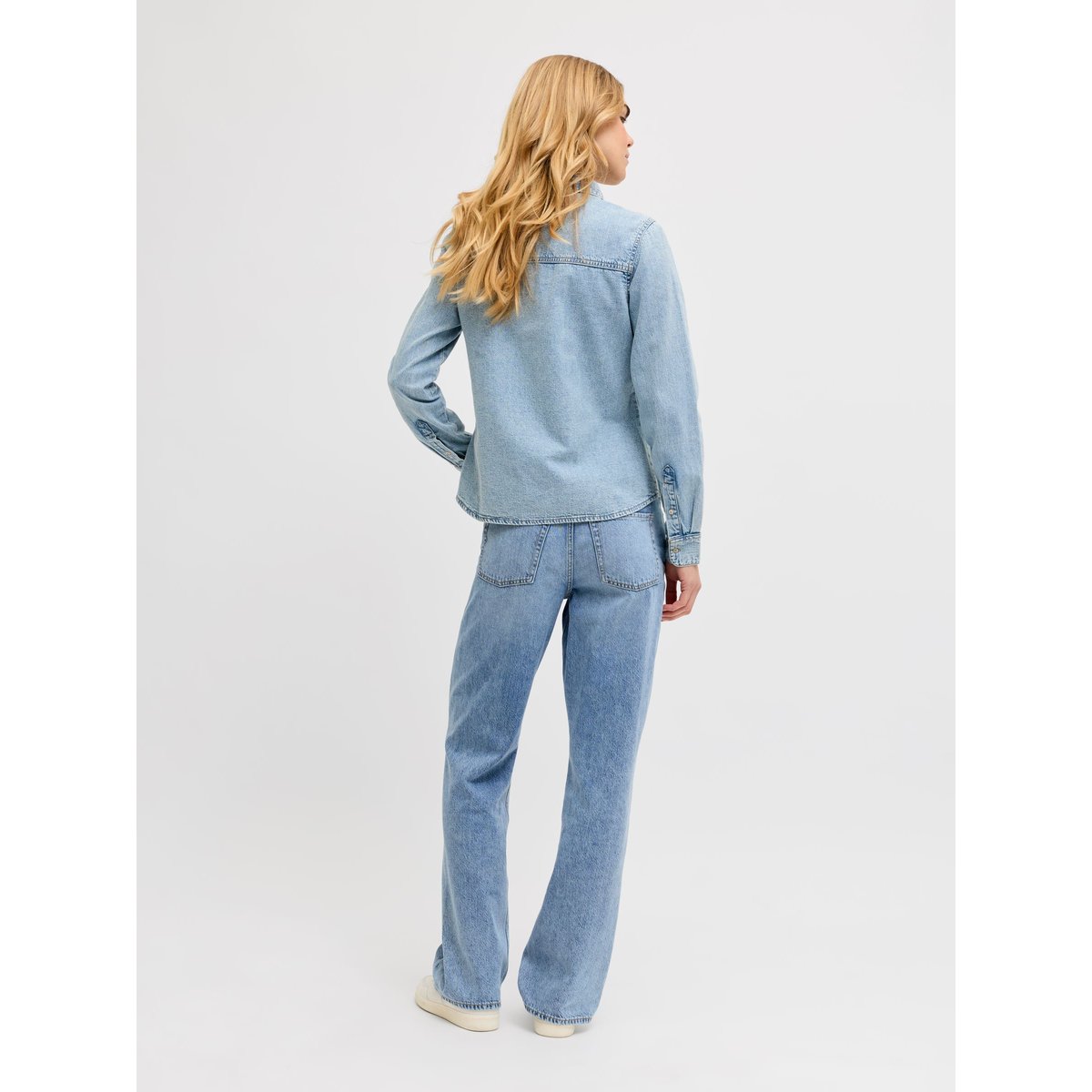 Jean À Coupe Ample light blue denim, JJXX