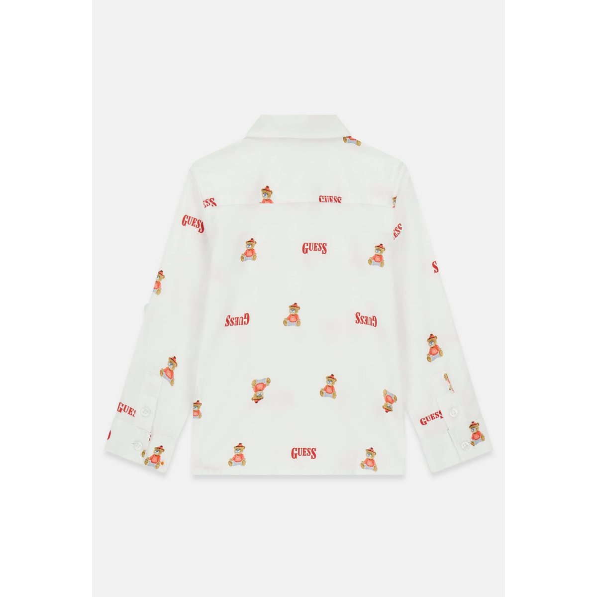 Chemise Oxford Ajustable blanc multi, GUESS KIDS