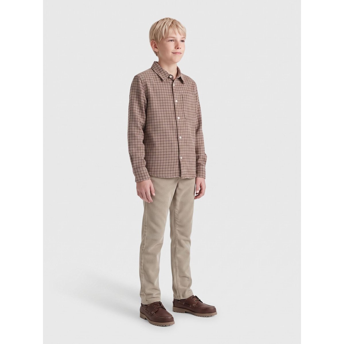 Chemise beige - travertine 1, ONLY & SONS JUNIOR