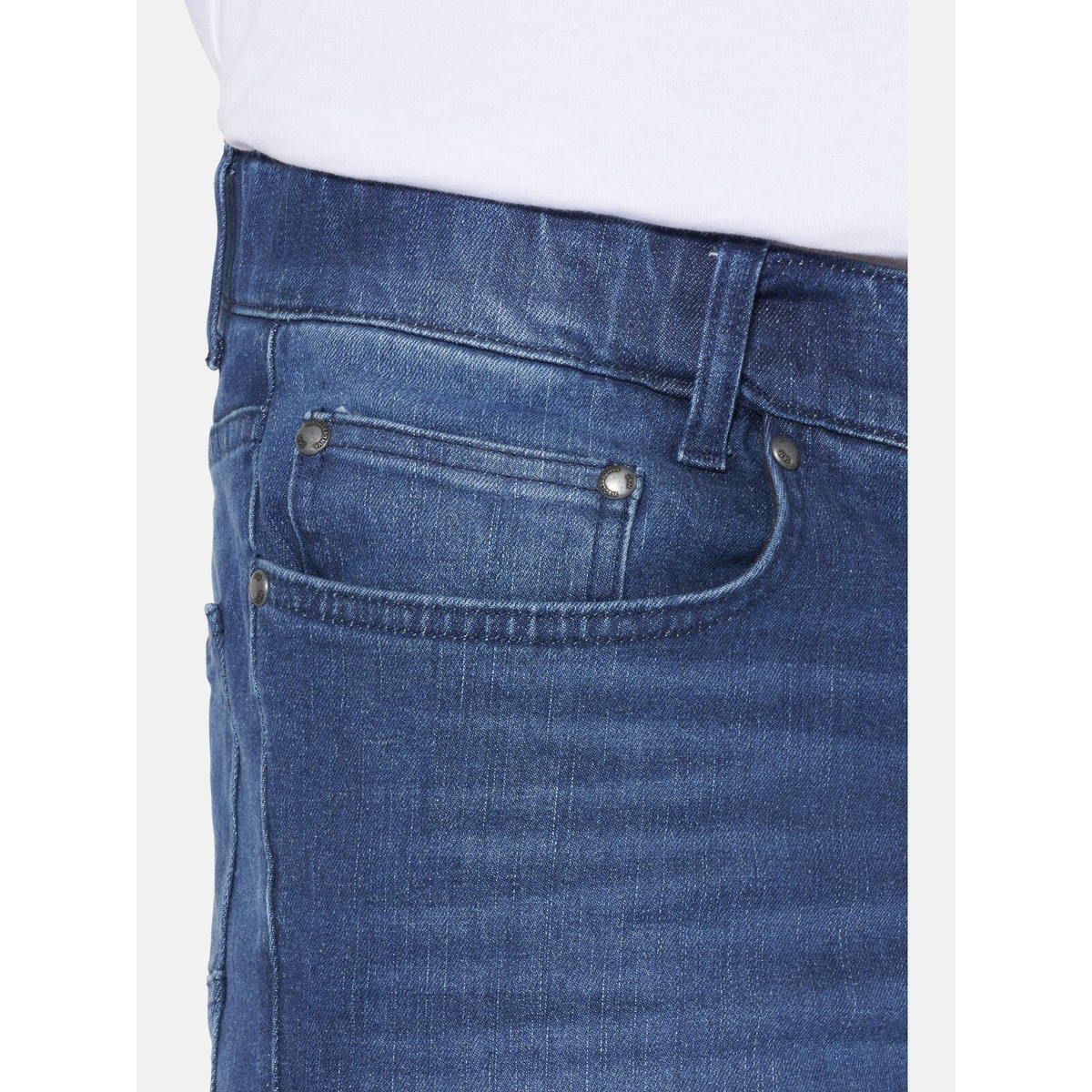Jeans à taille coulissante SANDUR bleu, JAN VANDERSTORM