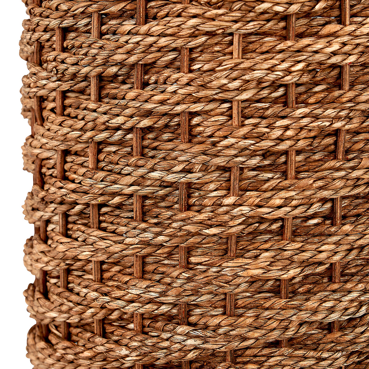 Adrian Woven Seagrass Floor Lamp brown , SO'HOME