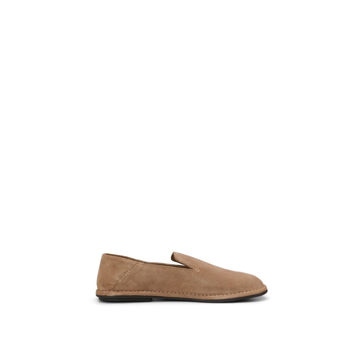 Loafer modèle Alvette en cuir velours doux marron clair, MARC O'POLO