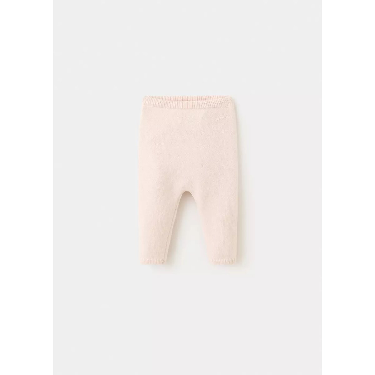 Pantalon maille coton rose clair, MANGO BABY