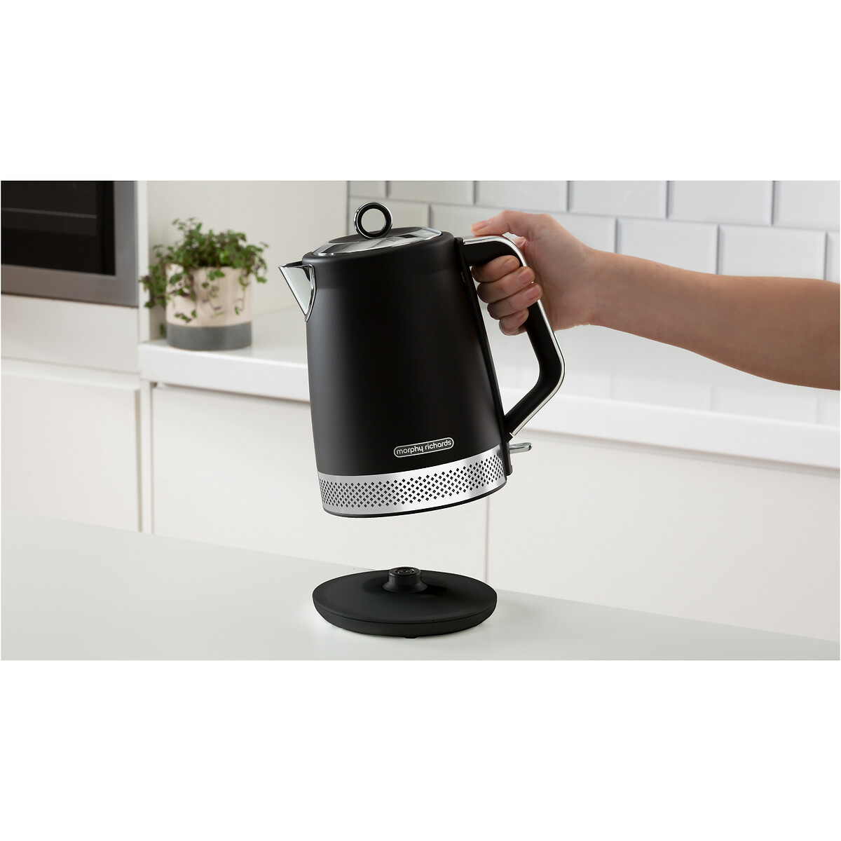 Illumination 1.7L Jug Kettle black, MORPHY RICHARDS
