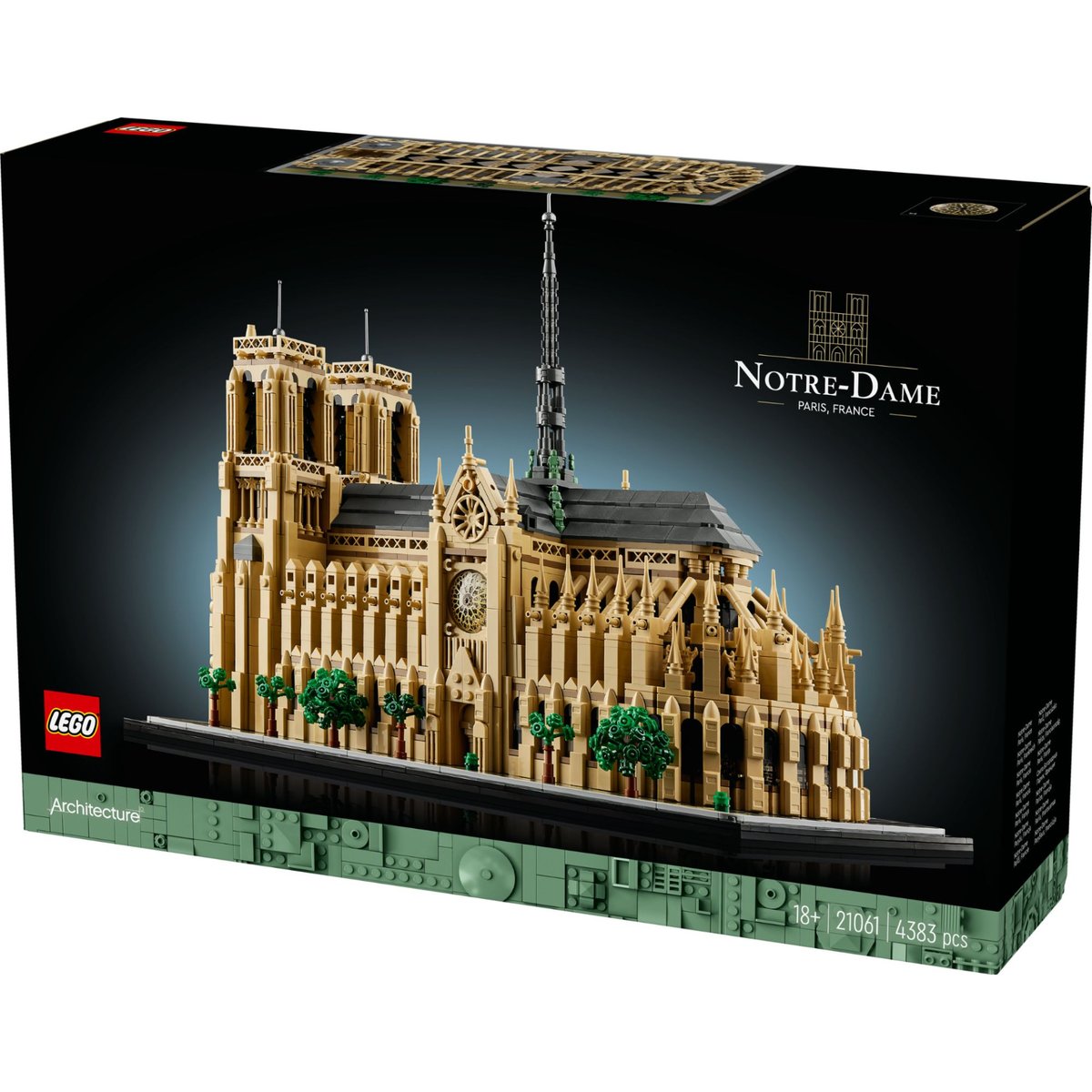 LEGO Architecture - Maquette de la Cathédrale Notre-Dame de Paris - 21061 v019845, LEGO