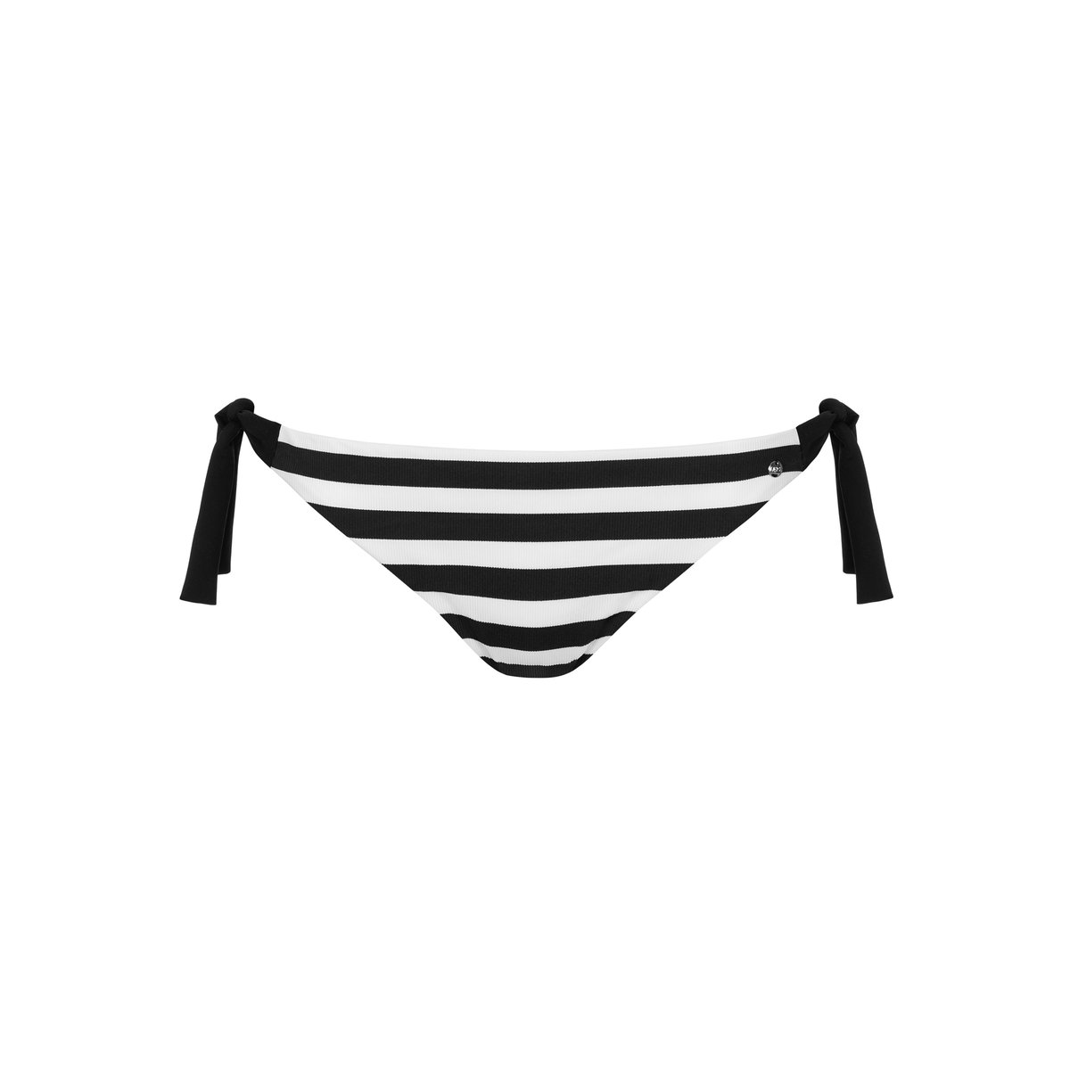 Bas maillot slip de bain à nouettes Rhodes noir, LISCA