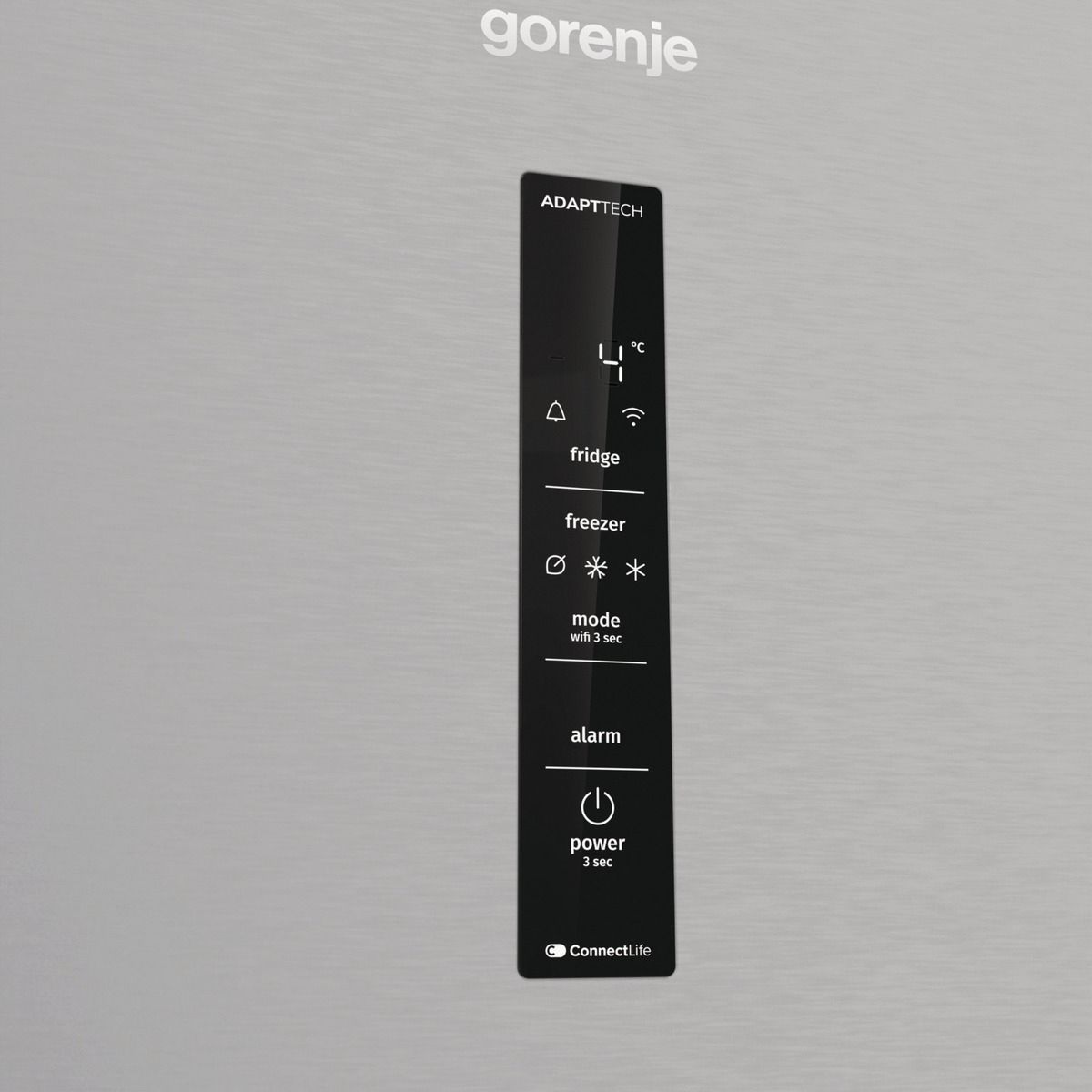 Réfrigérateur combiné NRB620C61X4WFE couleur unique, GORENJE