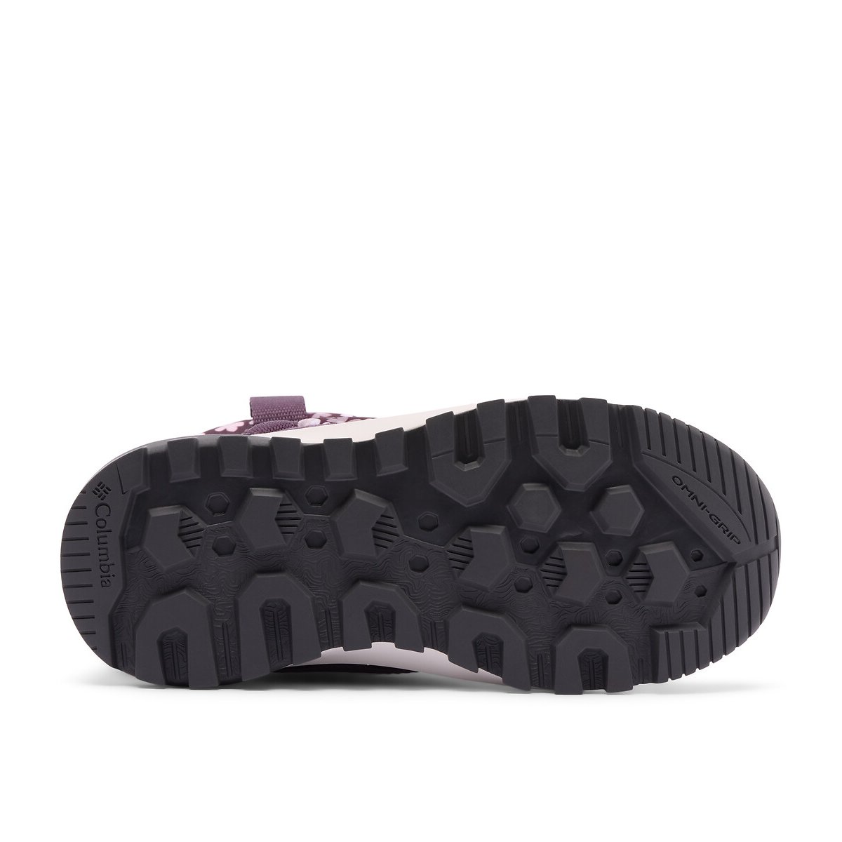 Stivali invernali impermeabili CHILDREN SNOWTROT™ MID viola, COLUMBIA