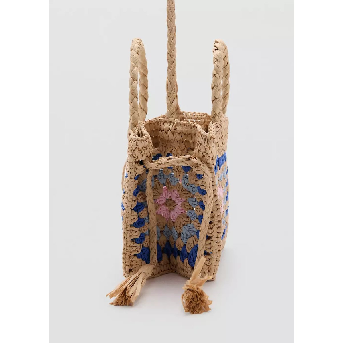 Sac fibre naturelle sable, MANGO KIDS
