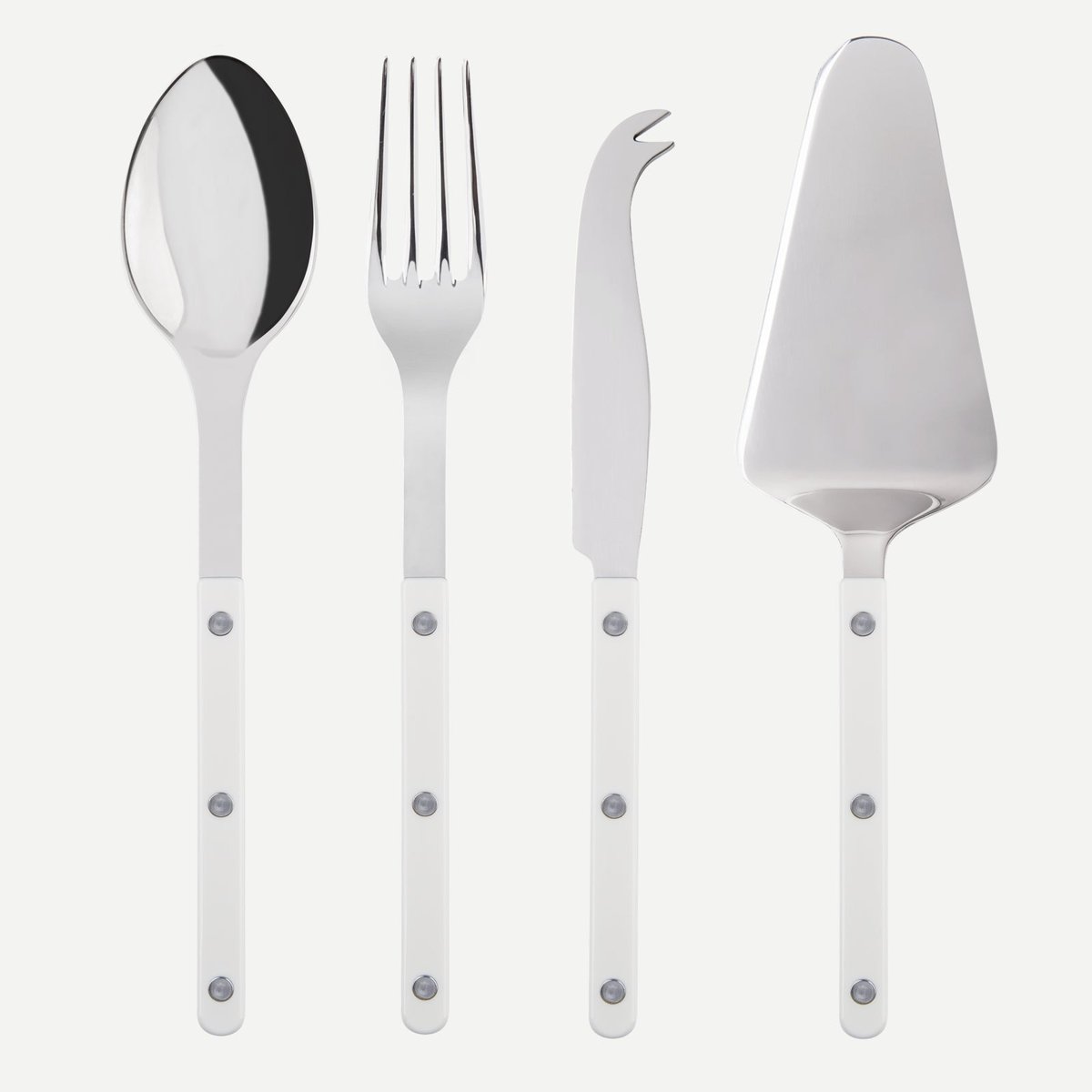 Set Les Essentiels Bistrot - ensemble de 4 couverts de service, Bistrot blanc, SABRE