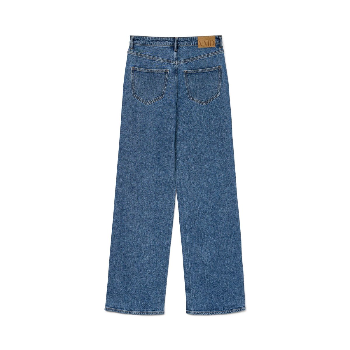 Jean À Coupe Large medium blue denim, VERO MODA