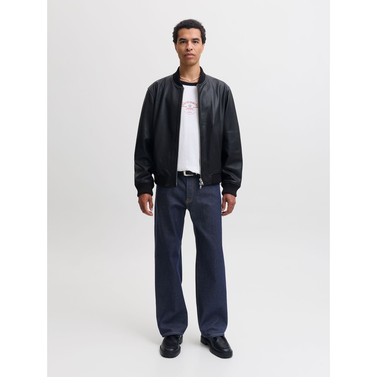 Jean À Coupe Large blue denim, JACK & JONES