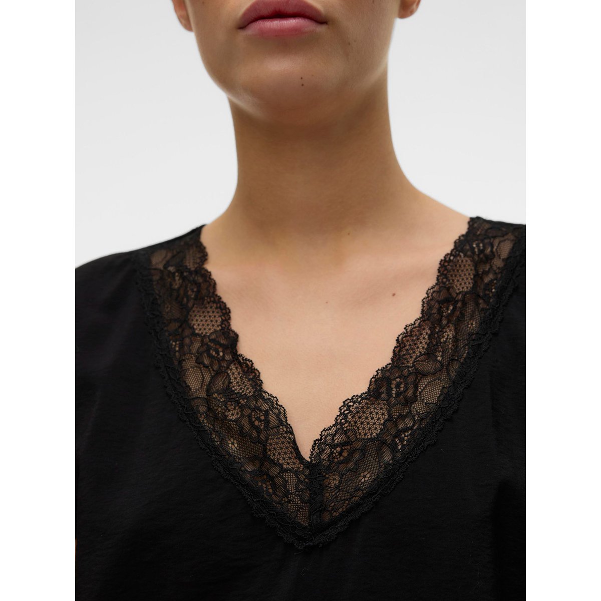 Top noire - black, VERO MODA