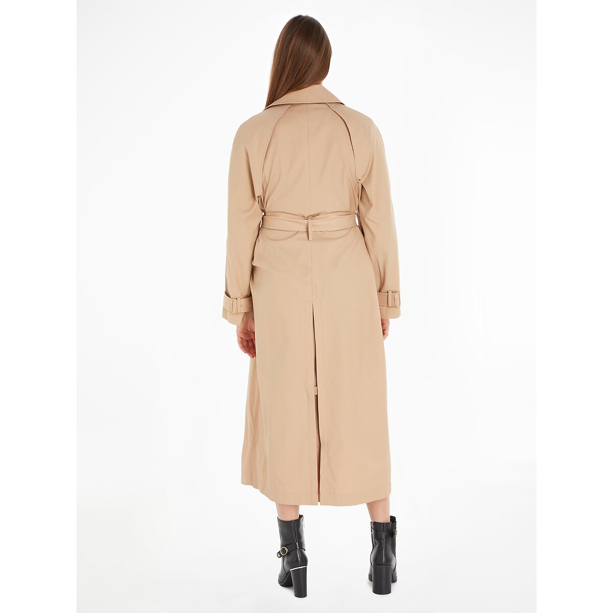 Trench long boutonné beige, CALVIN KLEIN