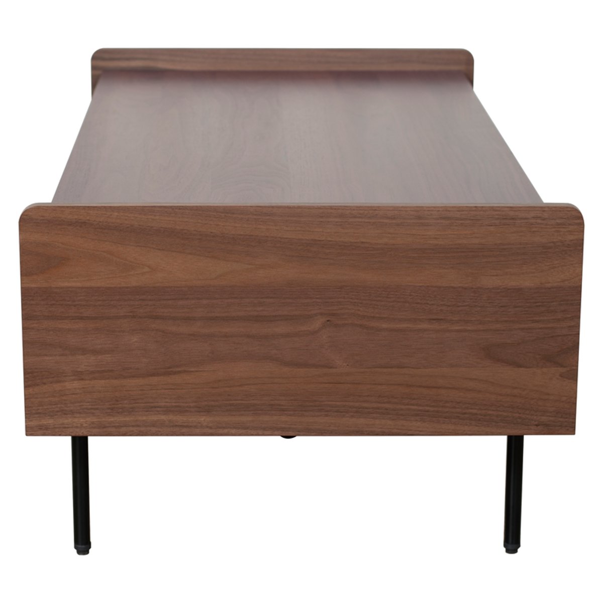 Table basse 110cm marron foncé, ZAGO