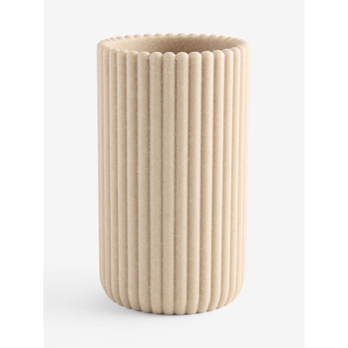 Vase nervuré myla naturel, NEXT