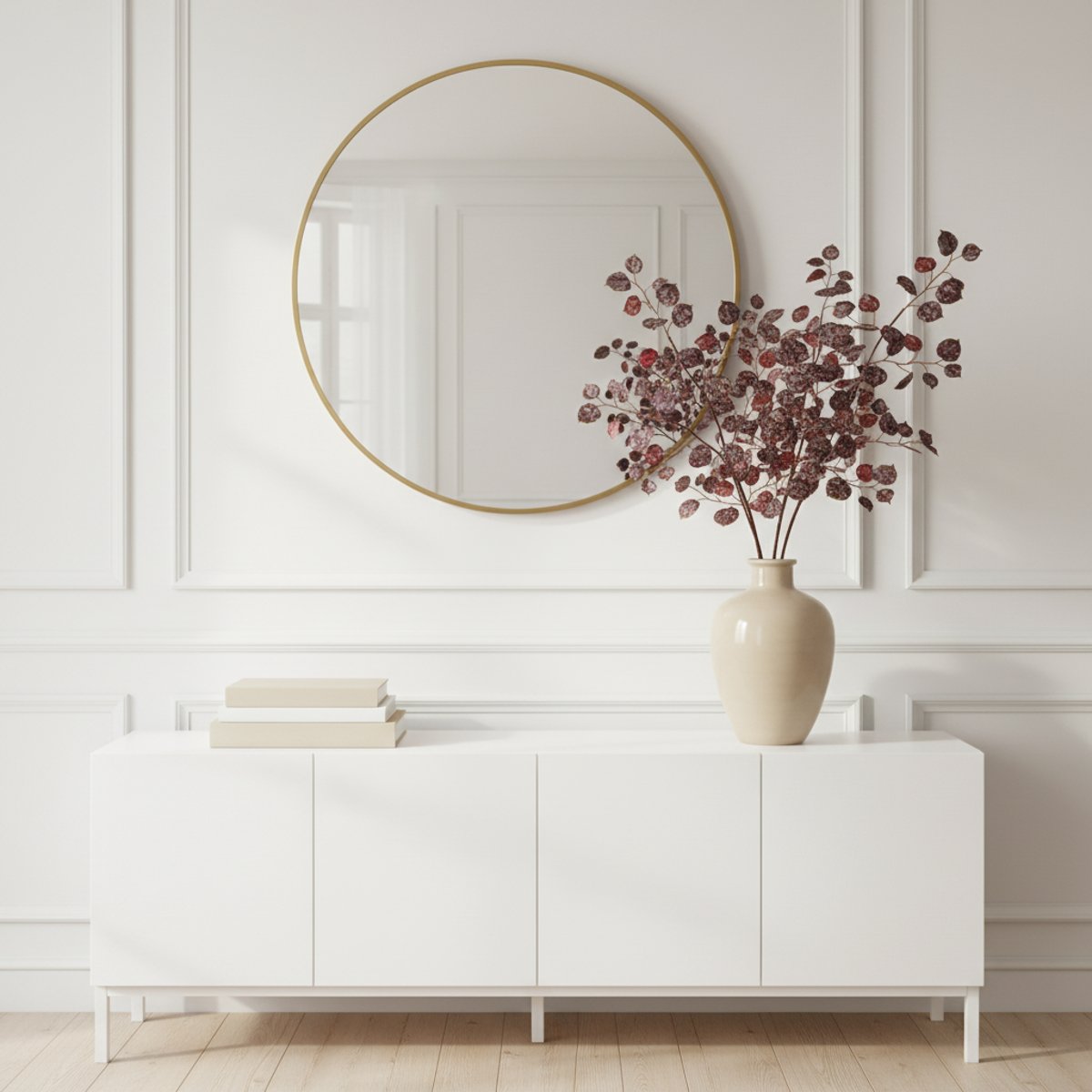 Feuillage artificiel H104 bordeaux, SIA DECO
