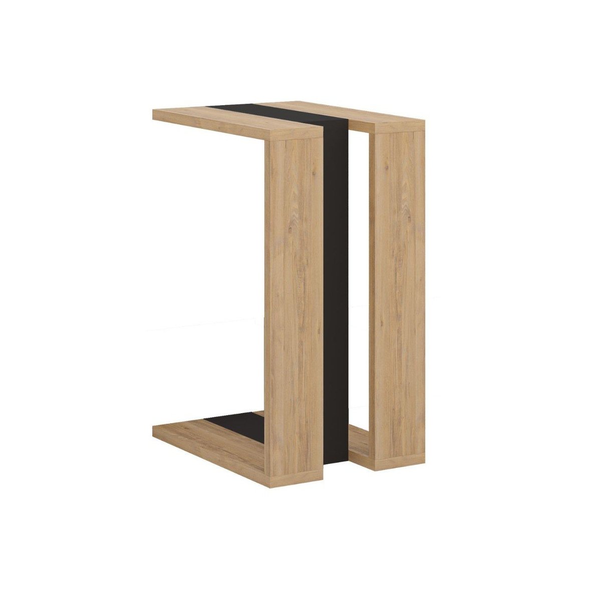 Bout de Canapé H57 cm - Macha chêne clair / gris, CALICOSY
