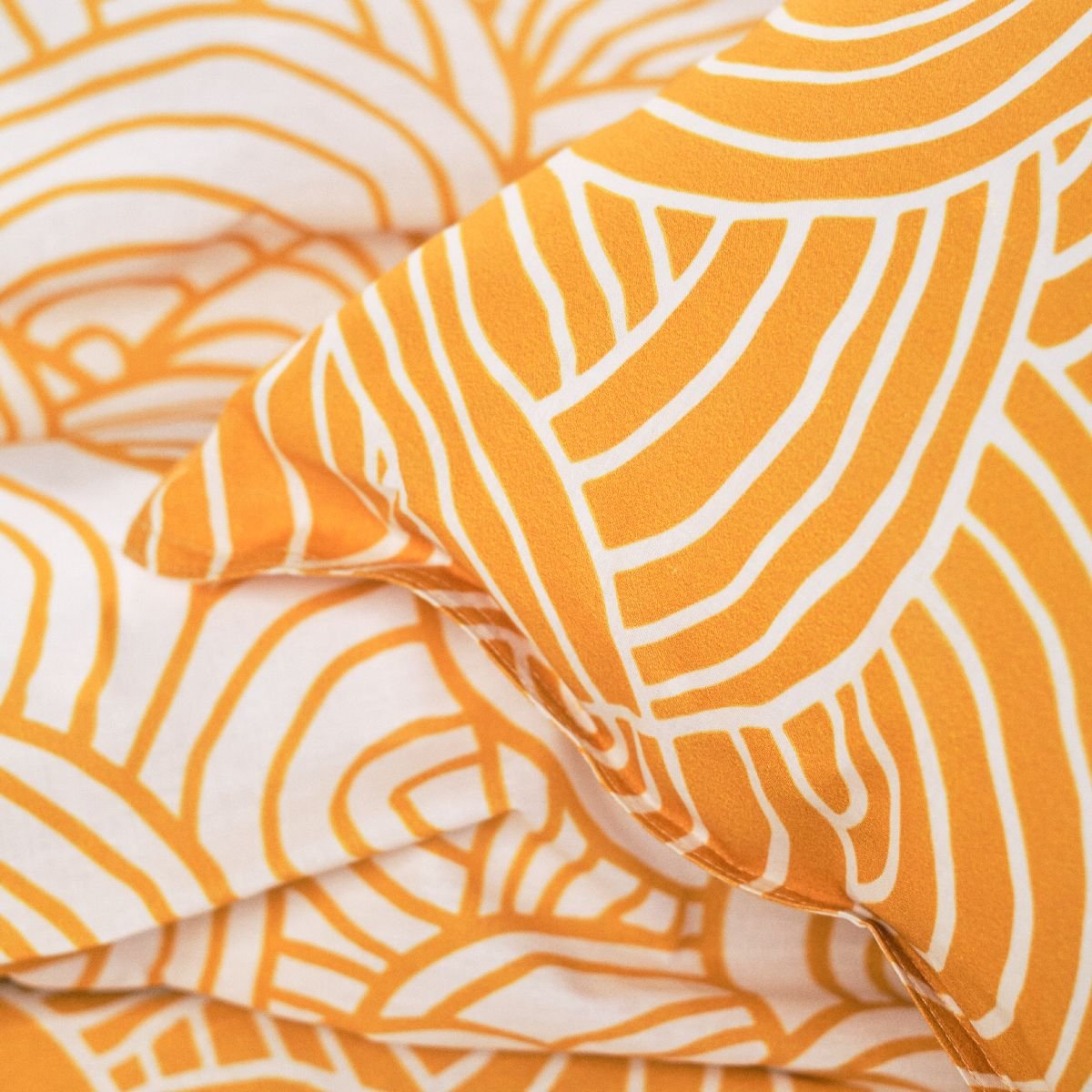 Parure de lit SUNSHINE LAUREN jaune, TODAY