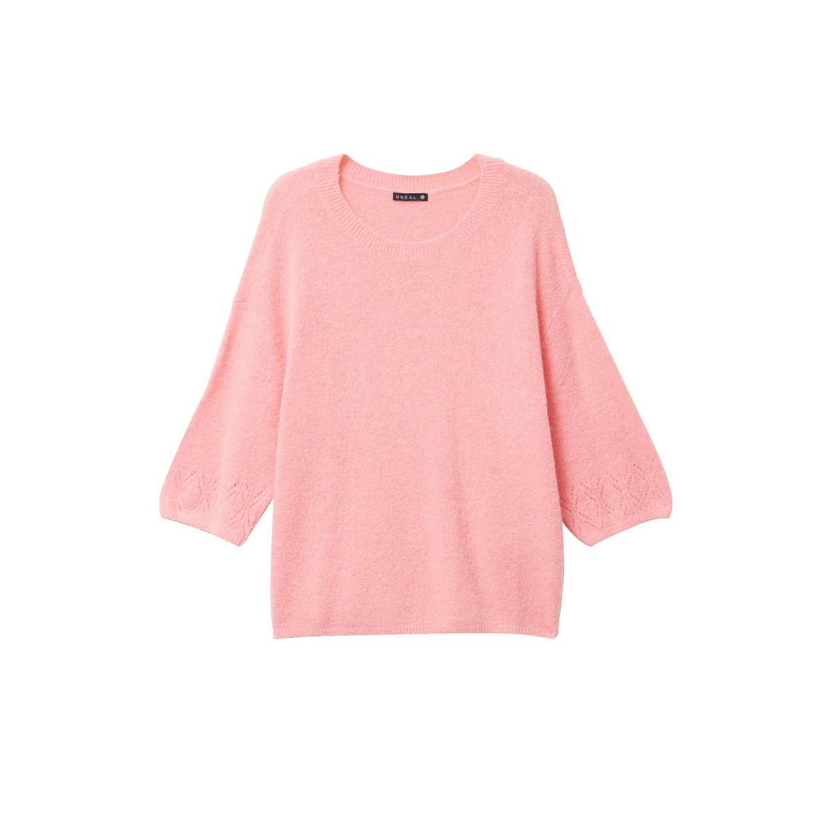 Pull col rond rose, BREAL