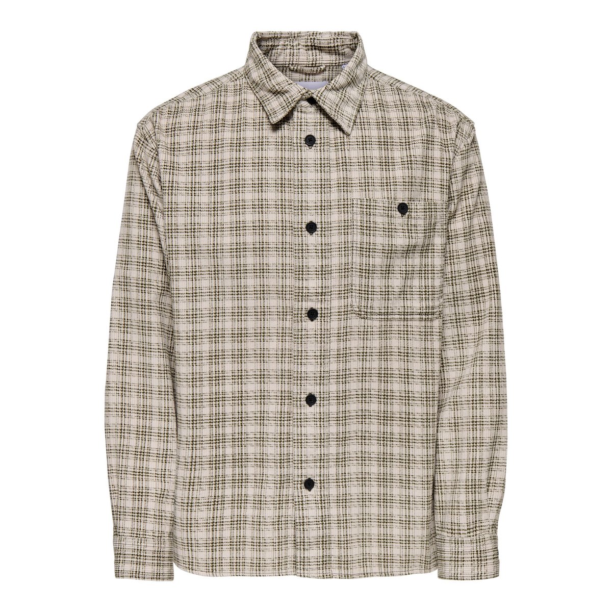 Chemise olive night, ONLY & SONS