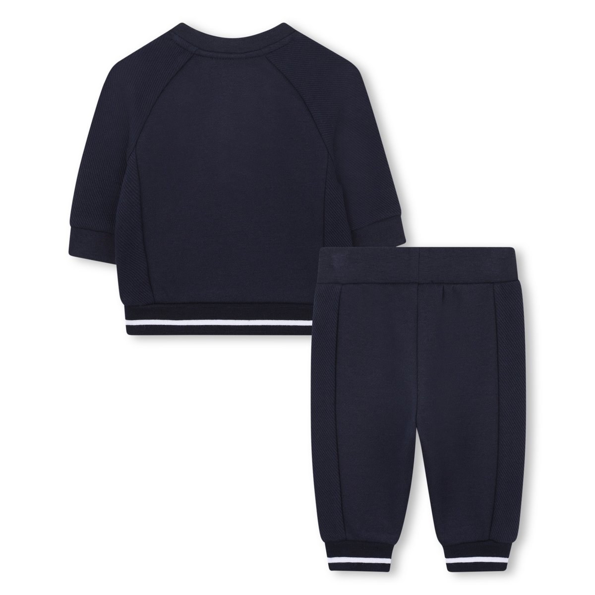 Ensemble jogging et sweat-shirt bleu cargo, BOSS KIDSWEAR