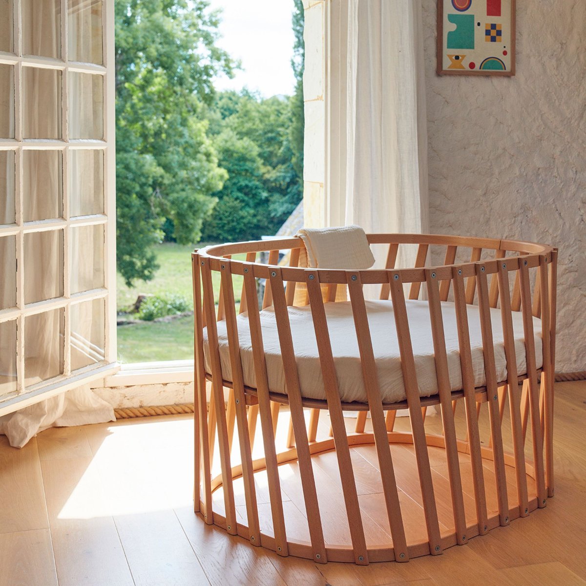 Matelas pour lit bébé Lugo blanc, CHARLIE CRANE