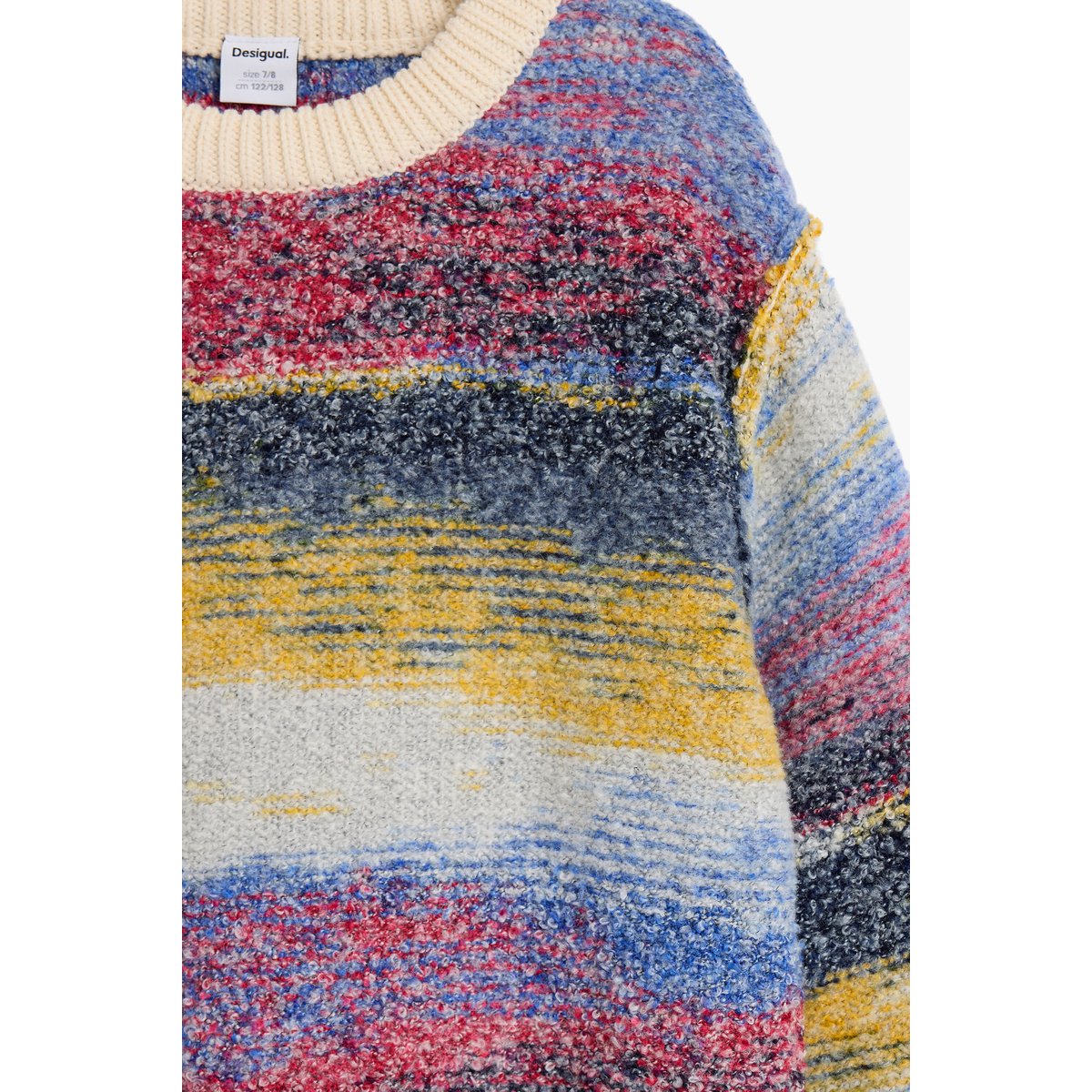 Pull chiné multicolore multicolore, DESIGUAL