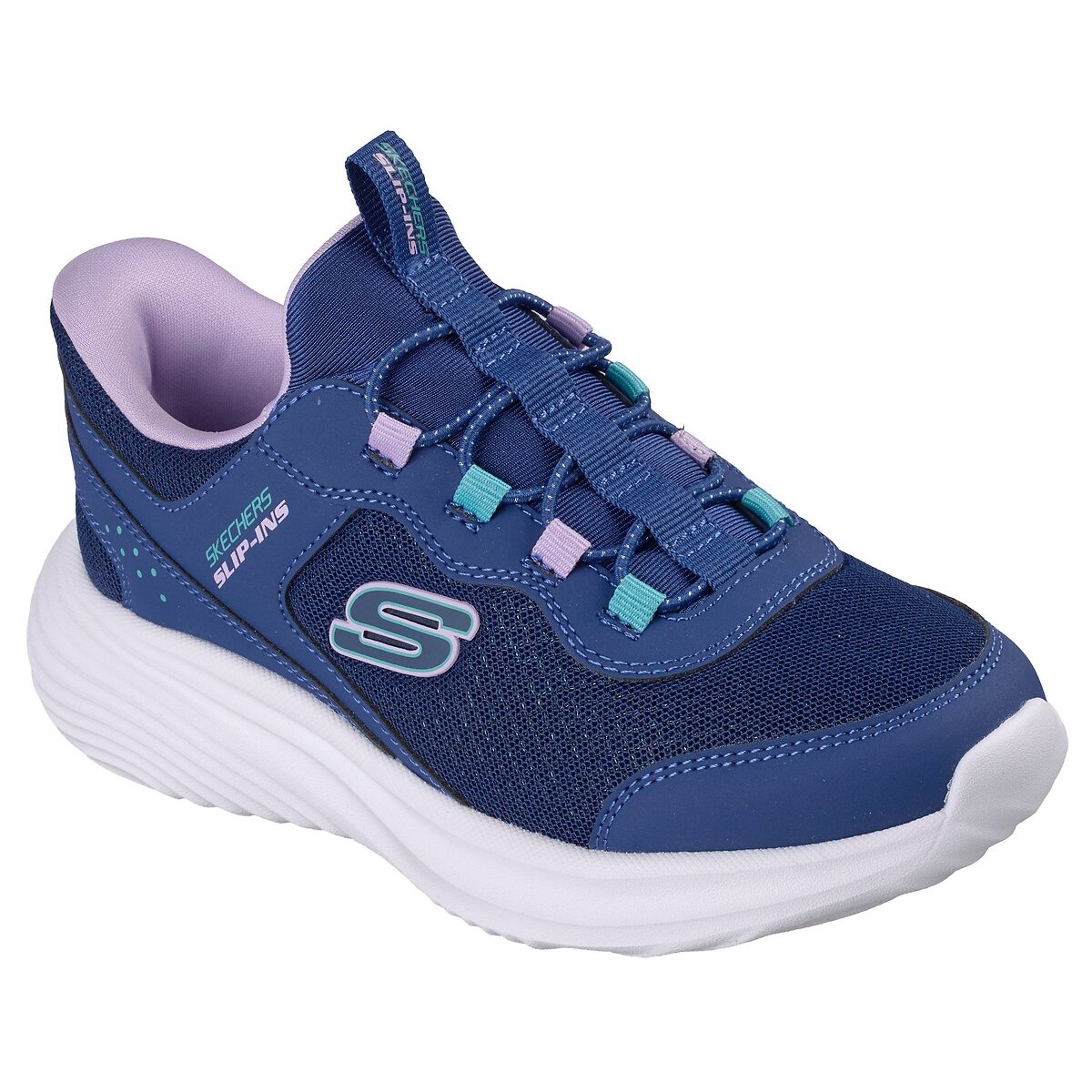 Baskets Slip-Ins: BOUNDER PRO-STEP ONE bleu foncé, SKECHERS