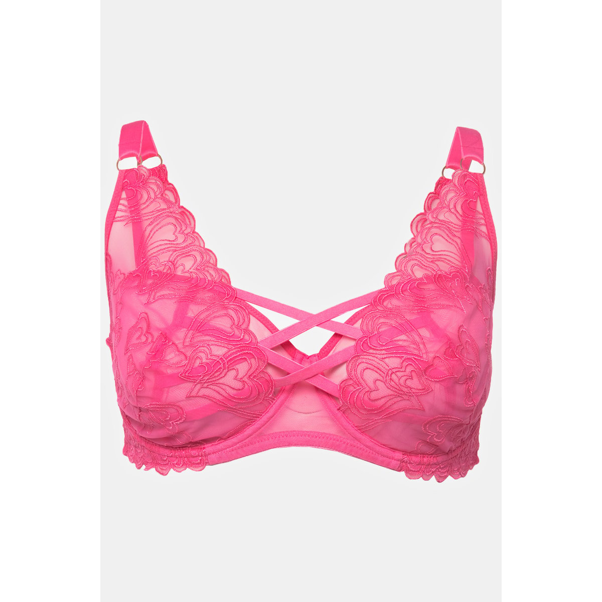 Soutien-gorge à armatures rose rouge, ULLA POPKEN