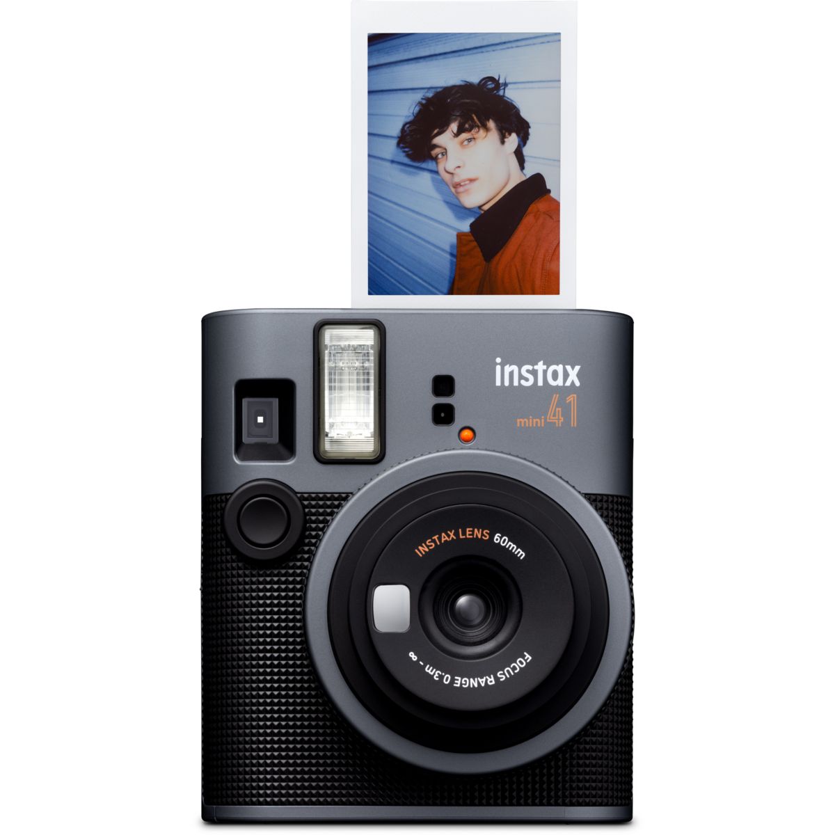 Appareil photo Instantané INSTAX MINI 41 BLACK couleur unique, FUJIFILM