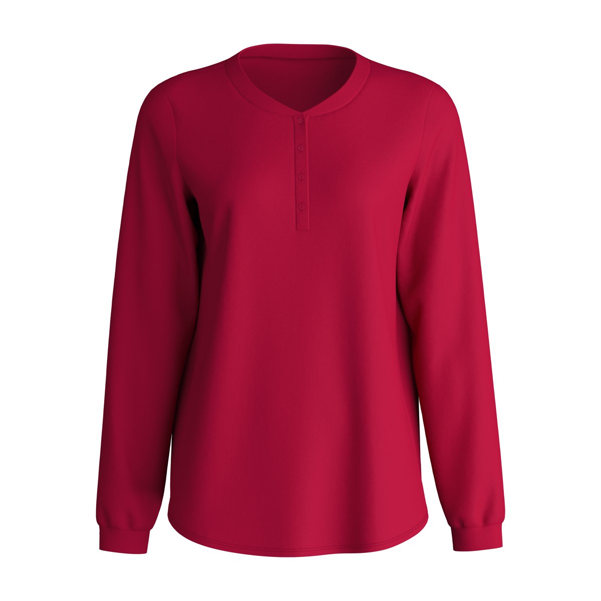 T-shirt à manches longues manches longues Coton FAVOURITES rio rouge, CALIDA