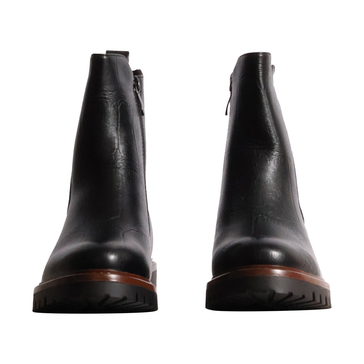 Bottines à Zip noir, THE DIVINE FACTORY