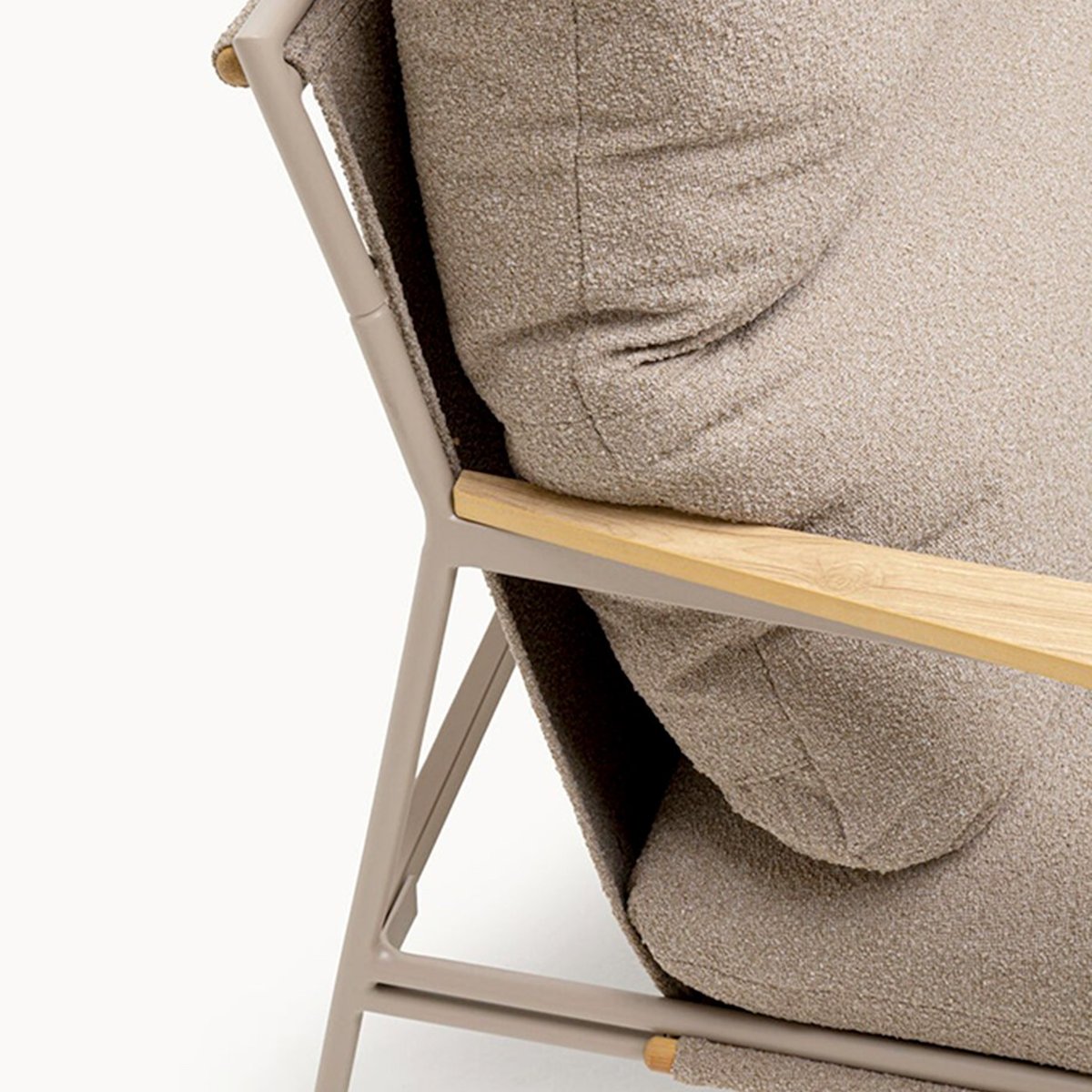 Salon de jardin, CORSICA marron, KARE DESIGN