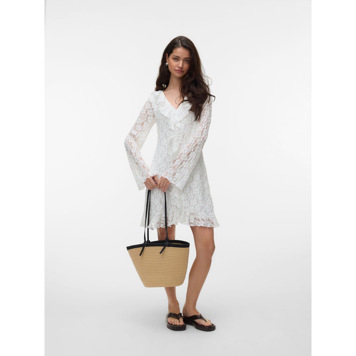 Robe En Dentelle snow white, VERO MODA