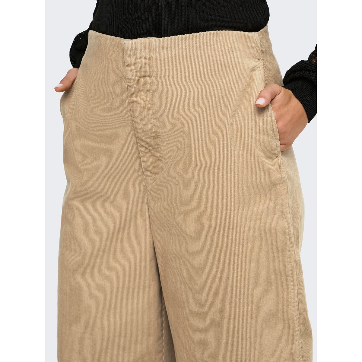 Pantalon Classique marron - cornstalk 1, ONLY