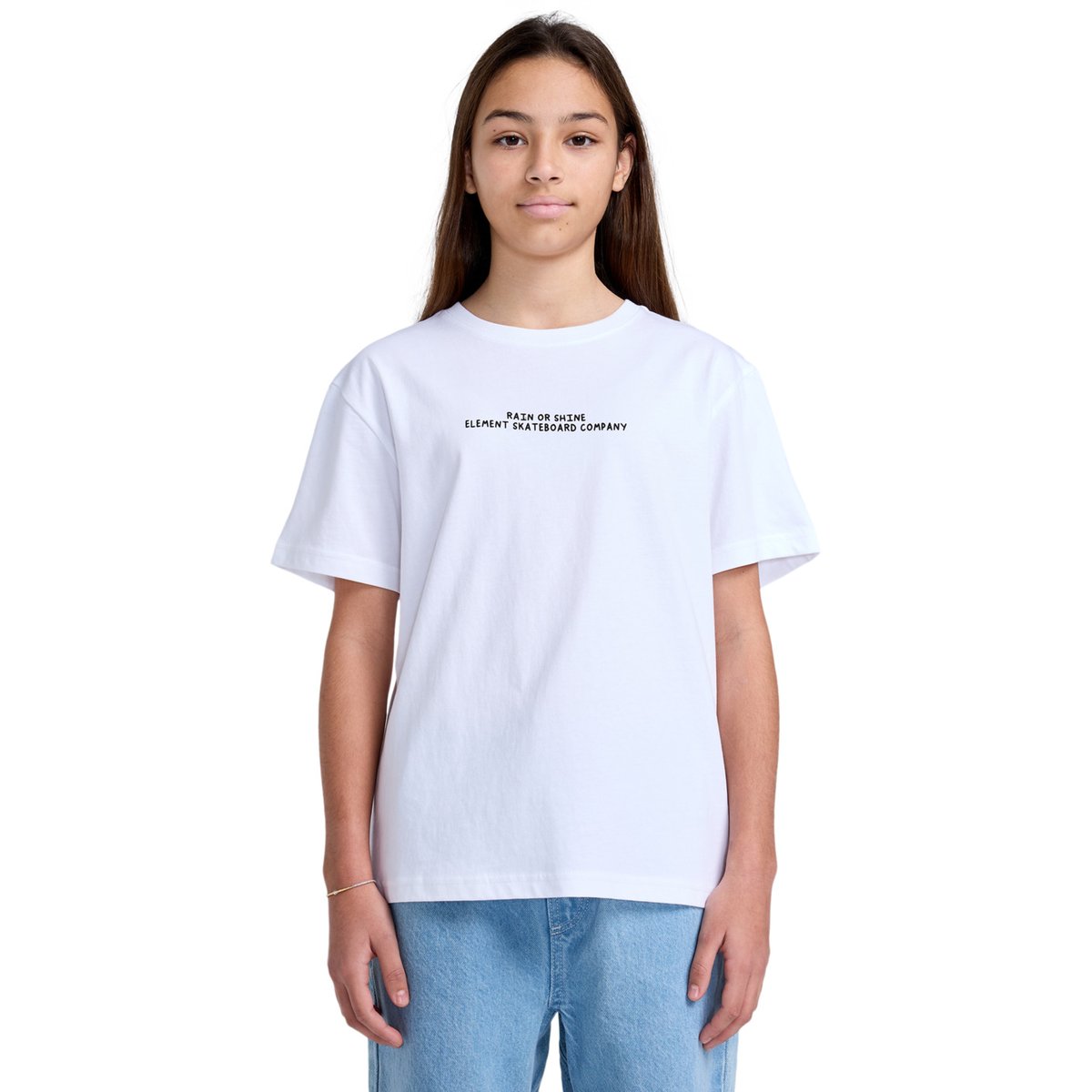 T-shirt à manches courtes RAIN OR SHINE blanc optic white, ELEMENT