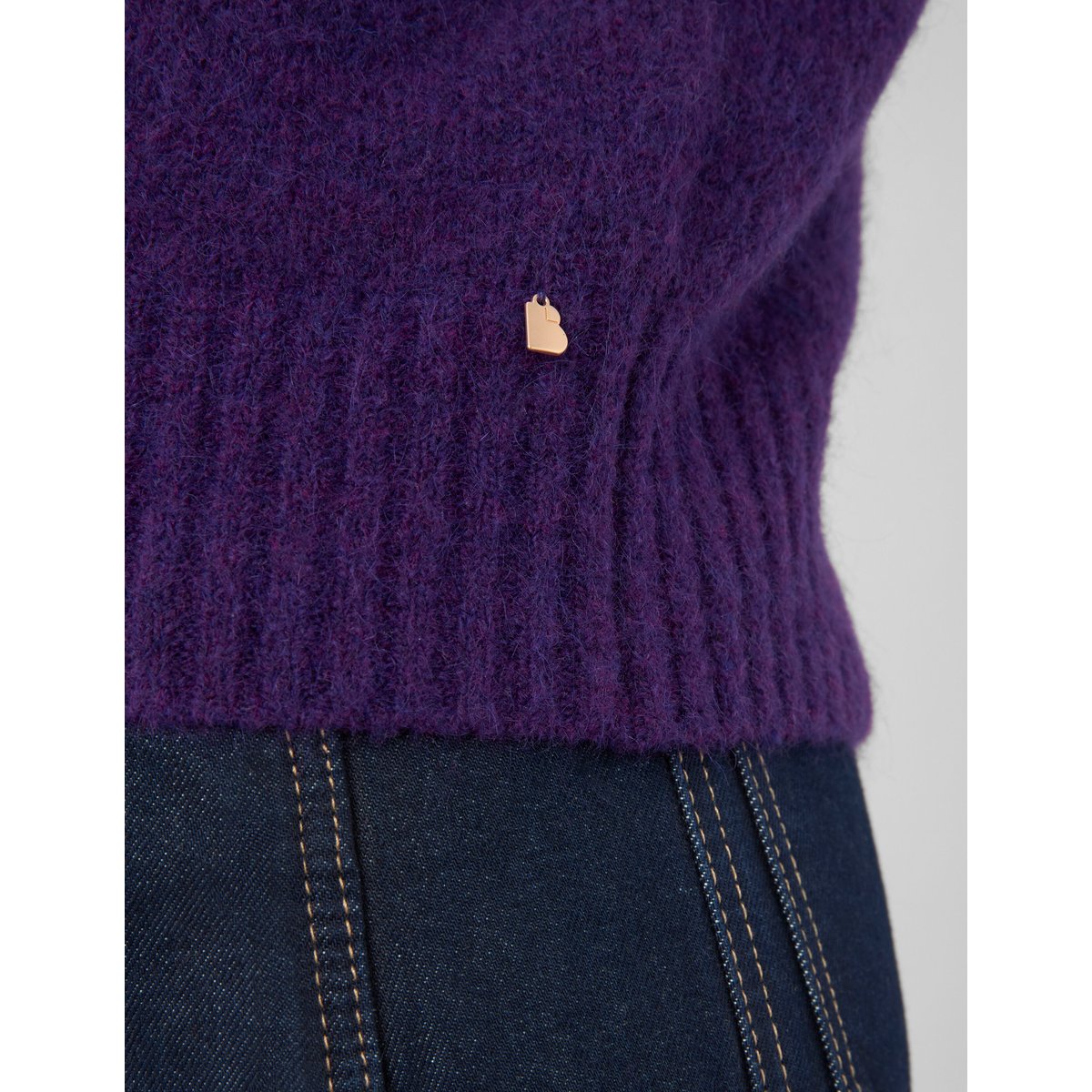 Pull sans manche premium violet, BZB