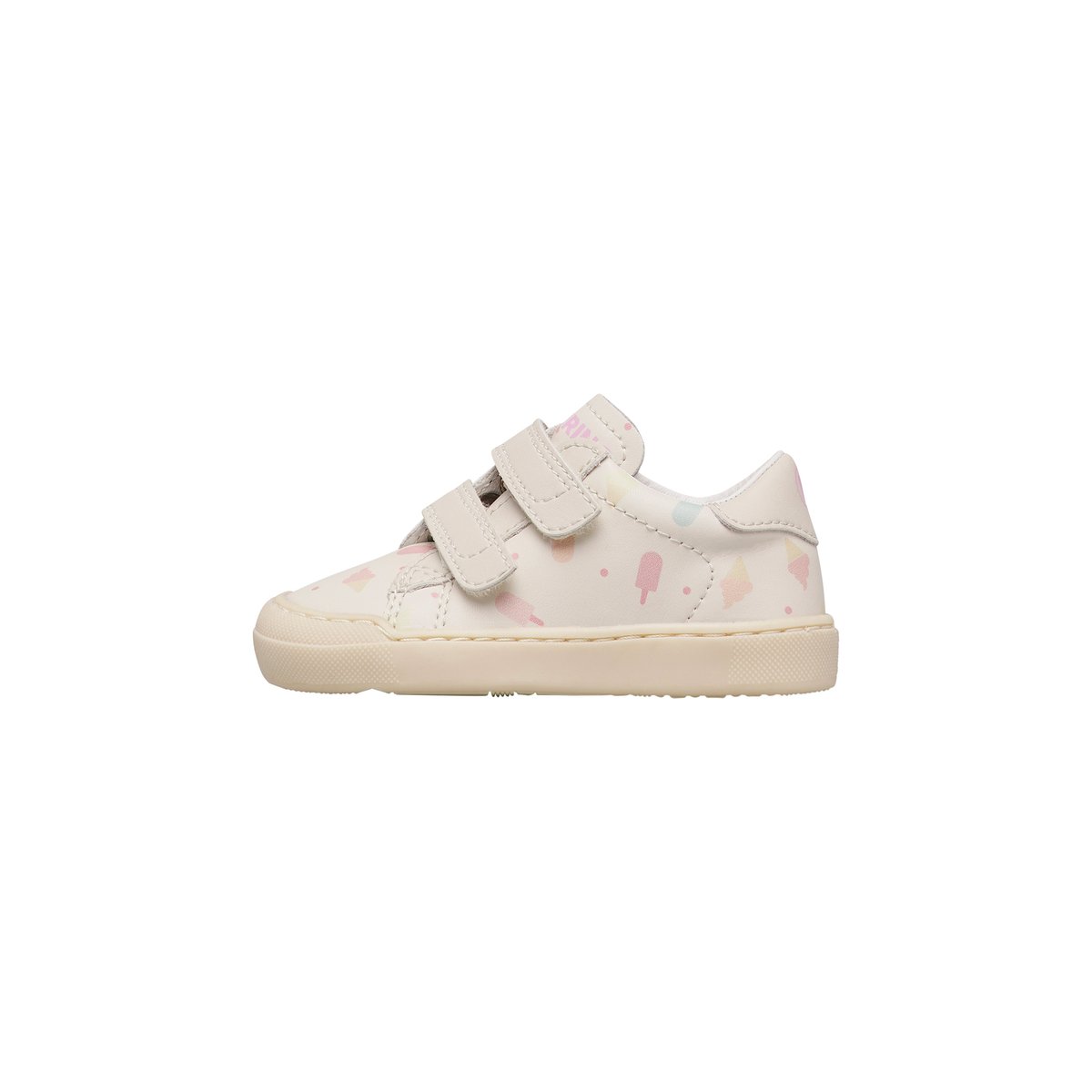 Baskets en cuir EINDHOVEN 2 VL. blanc crème-, NATURINO