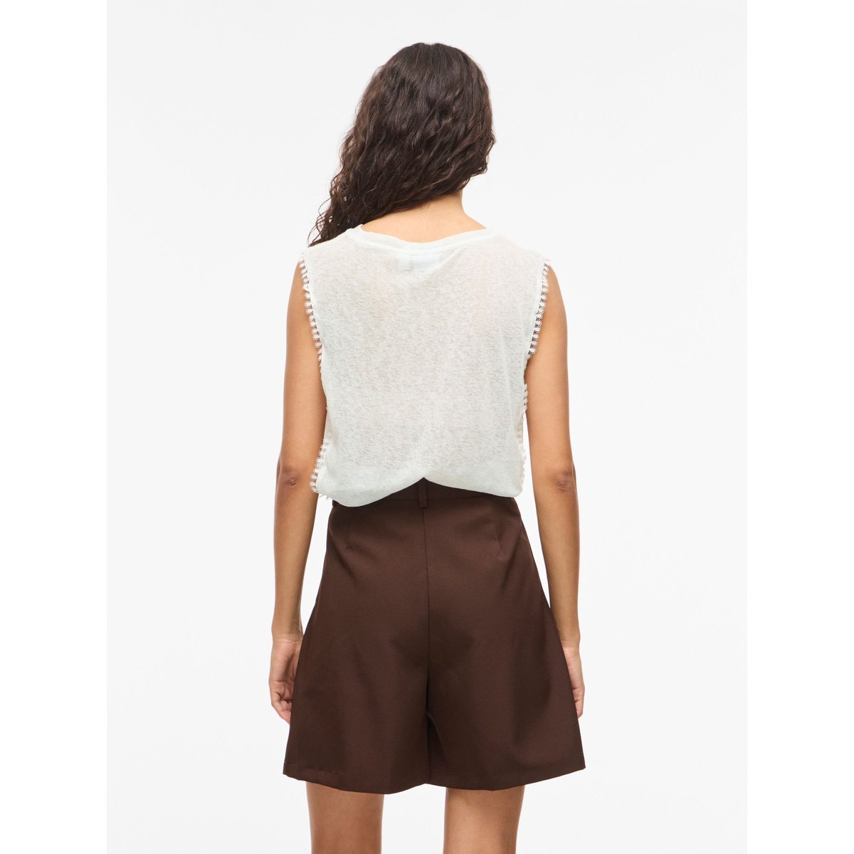 Top Sans Manches blanc - snow white1, VILA