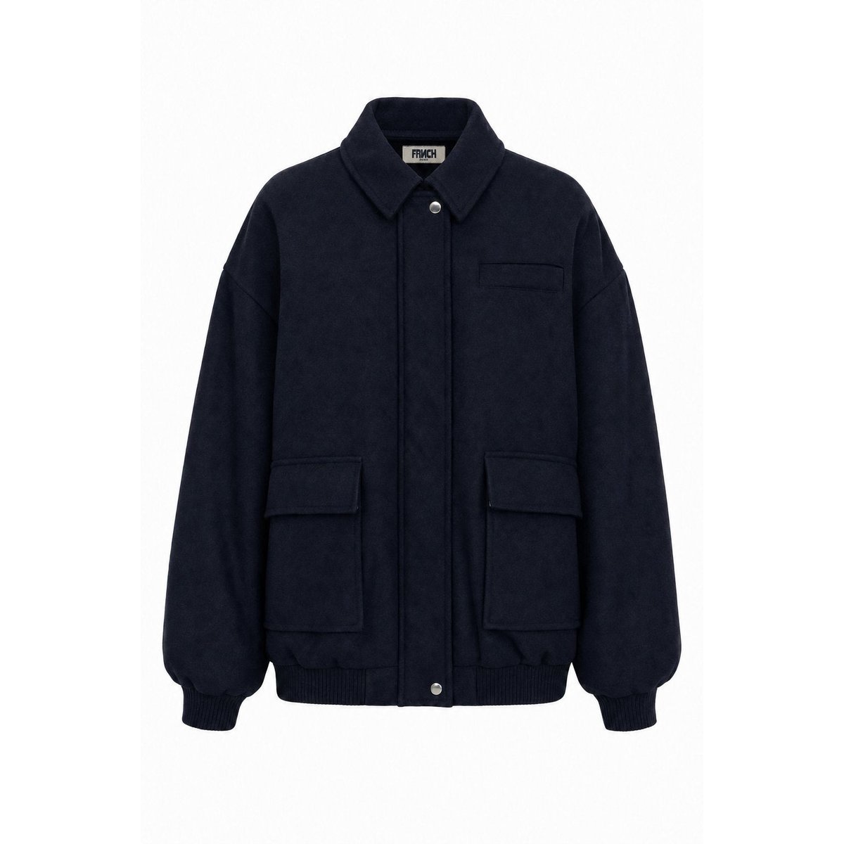 Veste Ilias en coton ILIAS bleu marine, FRNCH
