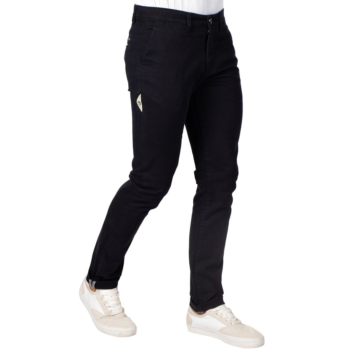 Pantalon chino chevron unity navy, SHILTON