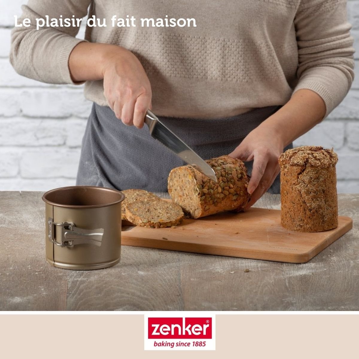 Set de 5 ustensiles de pâtisserie moule à gâteaux MOJAVE GOLD or, ZENKER