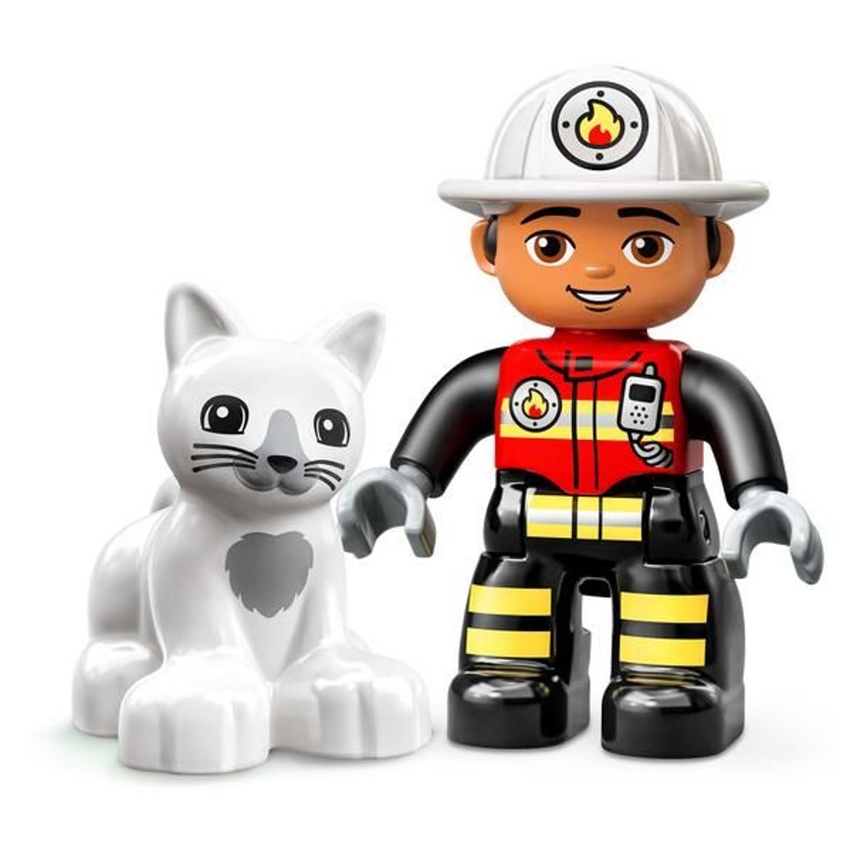 LEGO DUPLO - Camion de Pompiers Aventure - 10969 pour Enfants multicolore, LEGO