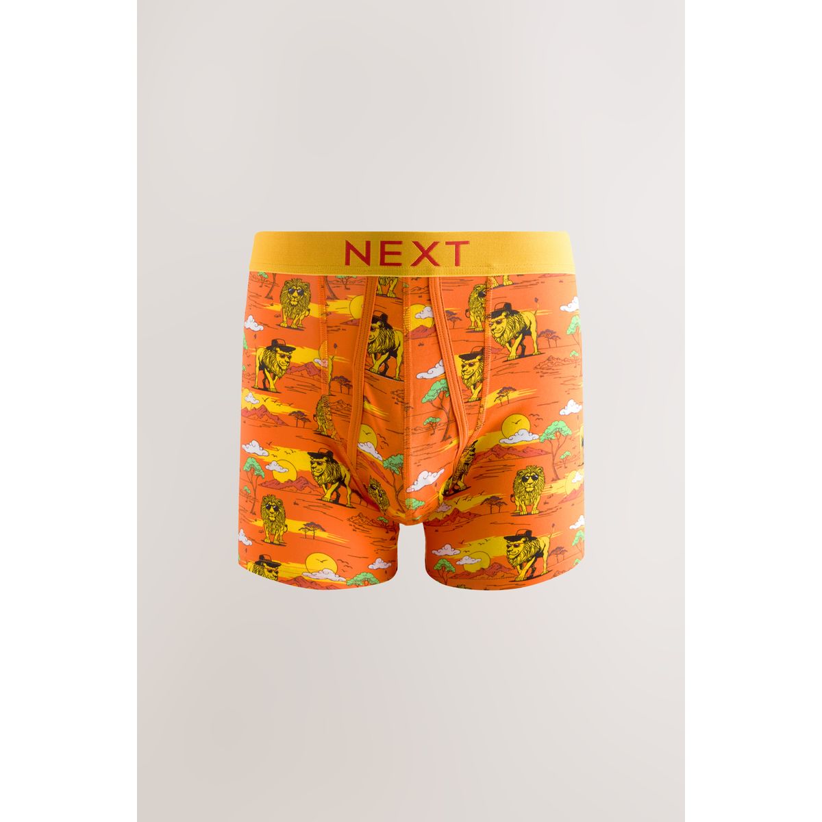 Boxer avec ouverture sur le devant, lot de 8 impression de placement d'animaux, NEXT