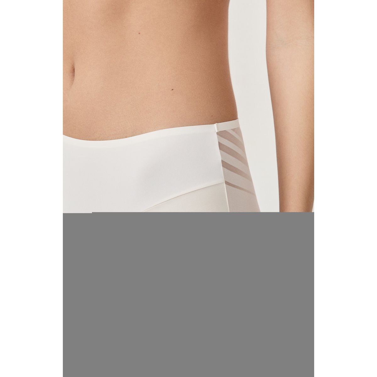 Shorty en microfibre satinée PURE ECLAT ecru, ETAM